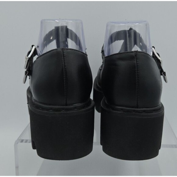 Lamoda Beauty Blossom Mary Janes dolls kill Sz 7 EUC goth witchcore gothic metal - Picture 7 of 8